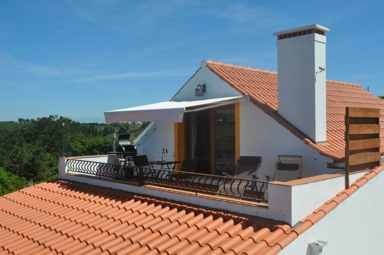 Affittacamere Quinta Do Bom Vento Óbidos Esterno foto